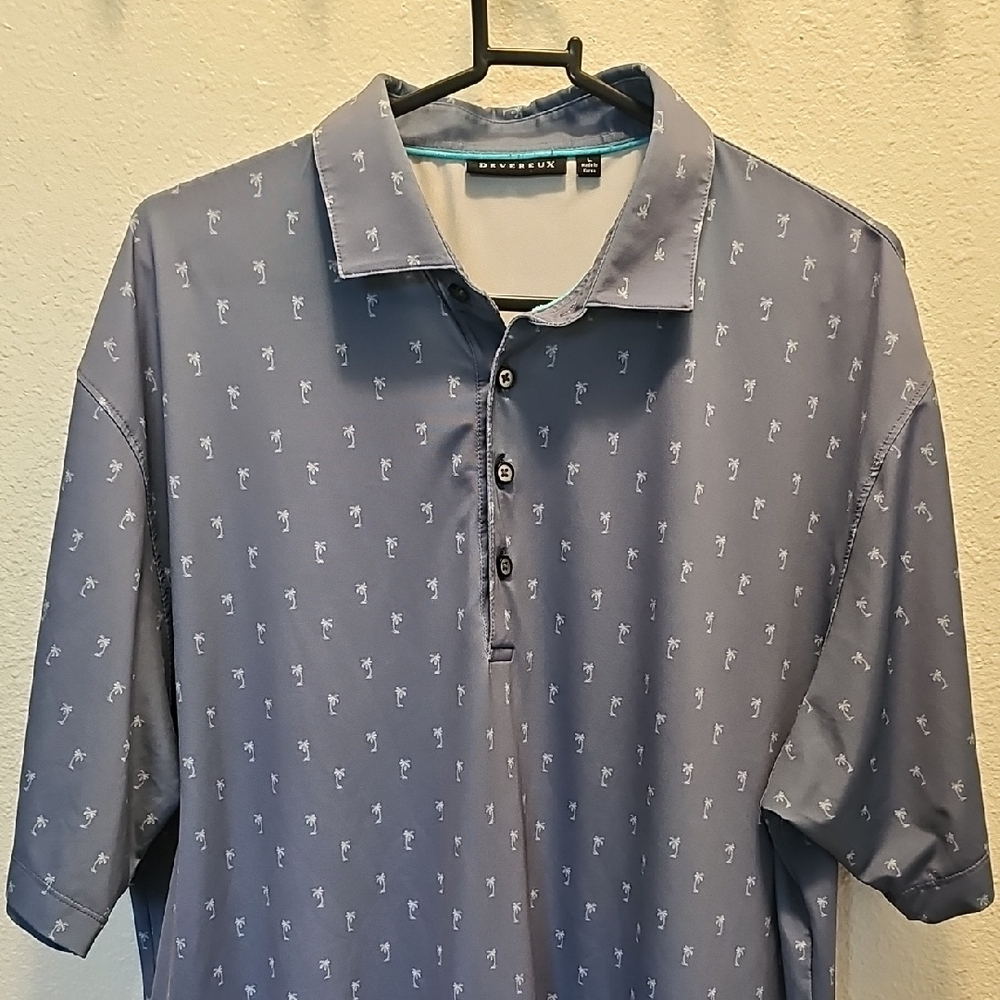 Calvin Klein Men's Gray Polo Shirt